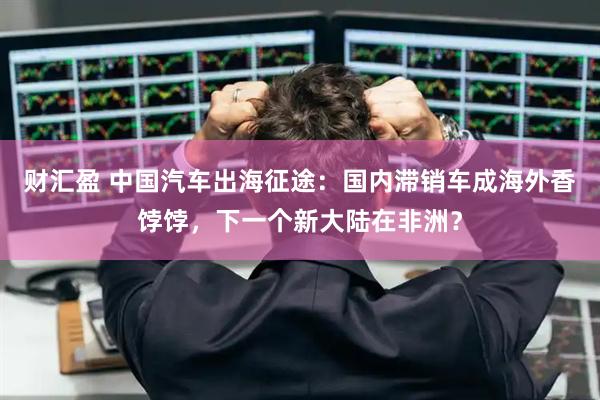 财汇盈 中国汽车出海征途：国内滞销车成海外香饽饽，下一个新大陆在非洲？