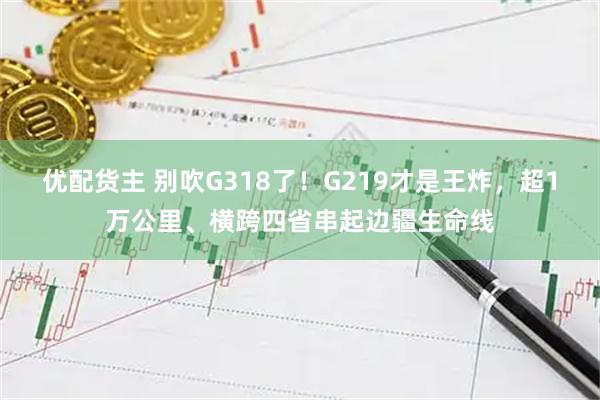 优配货主 别吹G318了！G219才是王炸，超1万公里、横跨四省串起边疆生命线